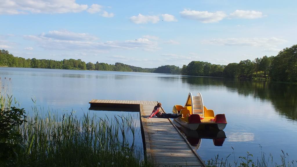 Domki Na Mazurach Kurka Wodna Hotel Mikołajki Exterior foto